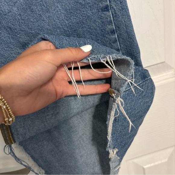 Zara The ‘90S Full Length Jeans Split Hem - Picture 8 of 12